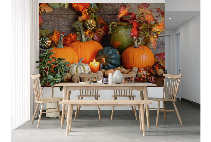 Фотообои «Урожай овощей» в интерьере