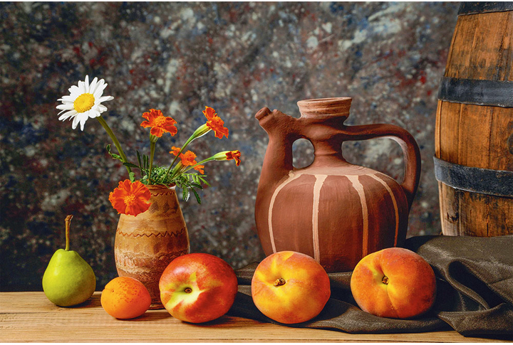 Фотообои «Урожай персиков»