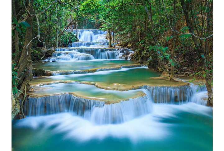 Фотообои «Водопады в таиландских джунглях»