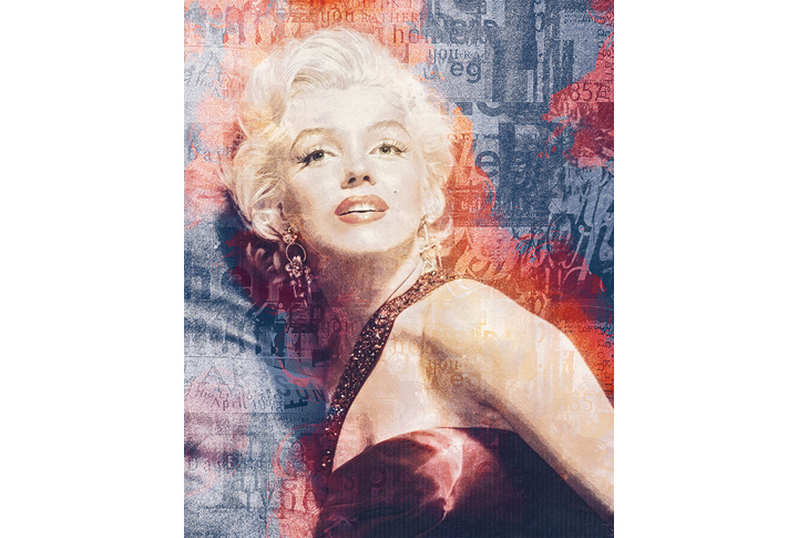 Фотообои «Мэрилин Монро в стиле арт»