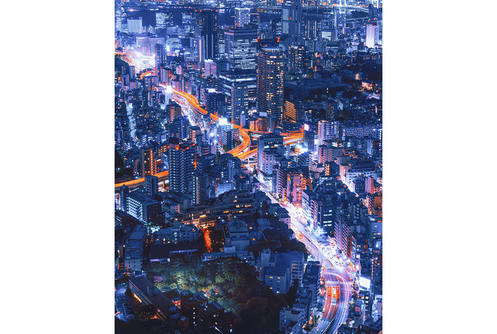 Фотообои «Ночной город Токио»