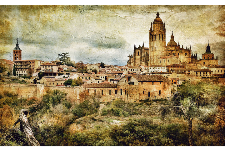 Фотообои «Старый город в Испании»