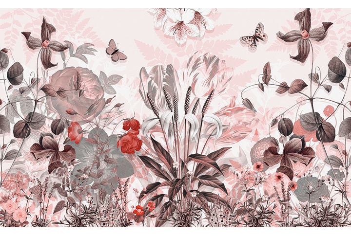 Фотообои «Винтажные цветы»