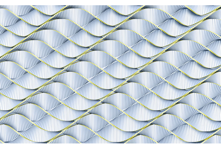 Фотообои «Геометрические волны»