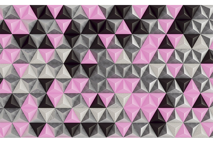 Фотообои «Треугольники под лофт»