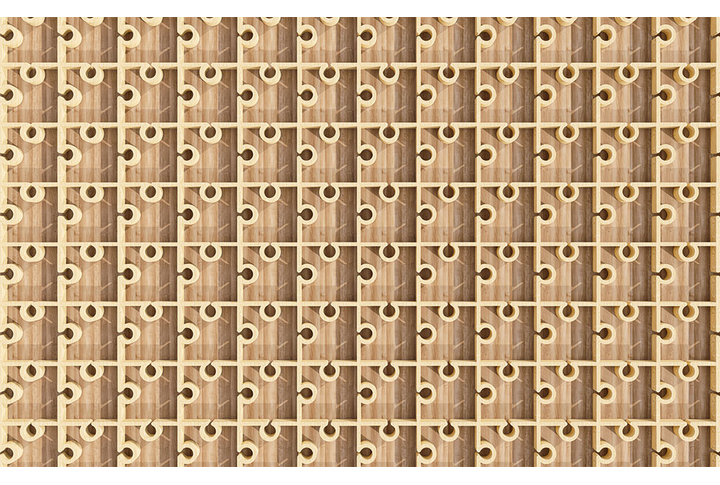 Фотообои «Лофт композиция под дерево»