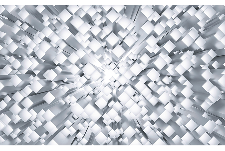 Фотообои «Кубы с перспективой»