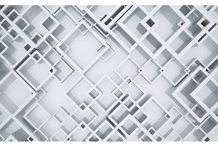 Фотообои «Объемные квадраты»