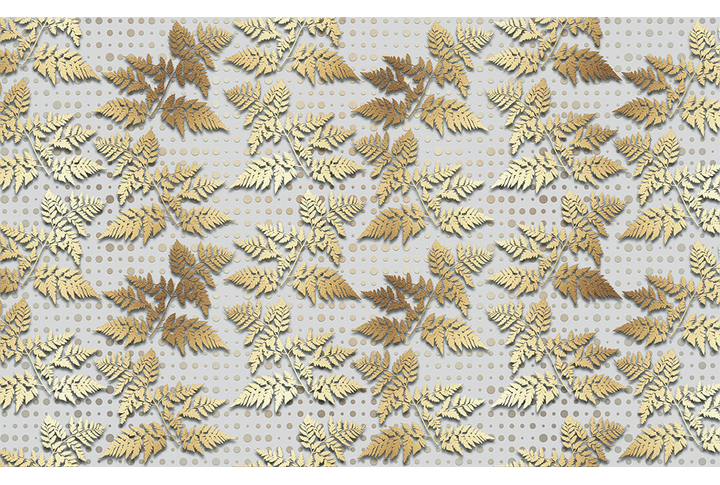 Фотообои «Бронзовый папоротник»