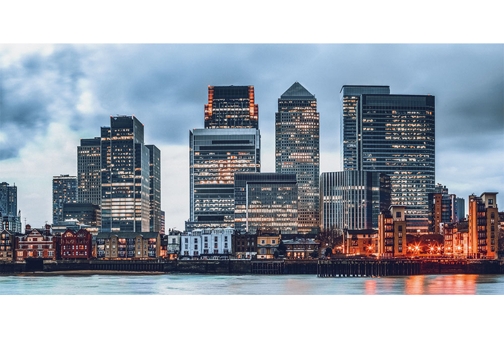 Фотообои «Панорама современного Лондона»