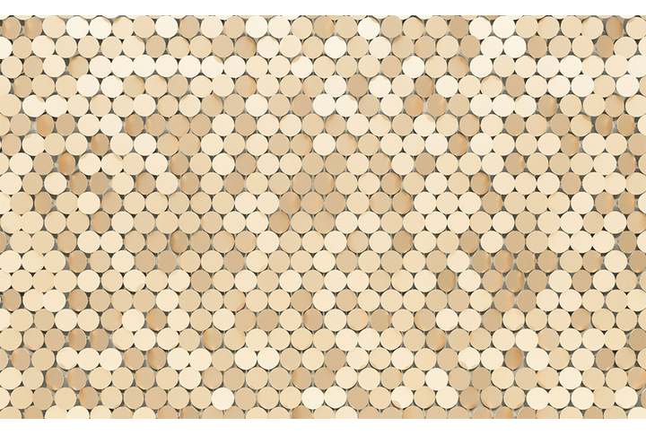 Фотообои «Круги на стене»