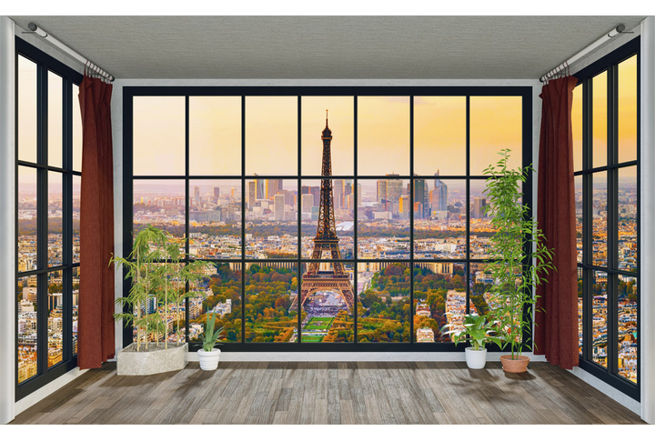 Фотообои «Окно в Париже»