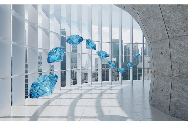 Фотообои «Терраса в футуристическом стиле»