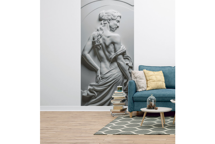 Фотообои «Барельеф Очаровательная незнакомка»