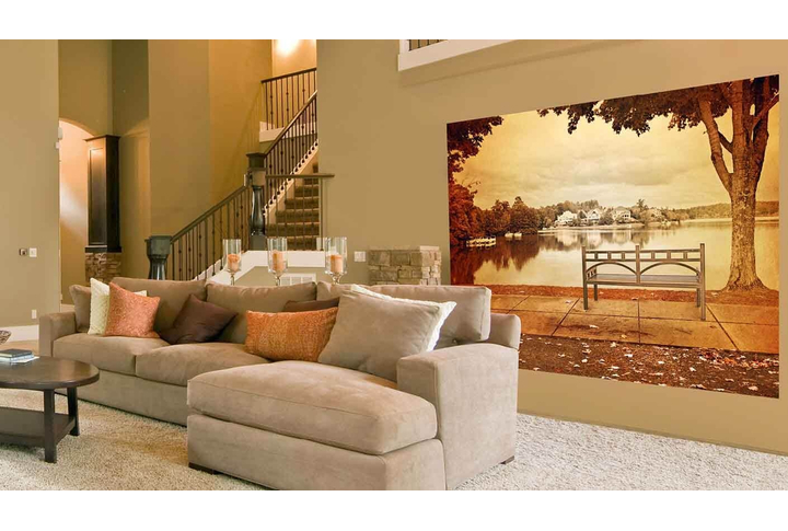 Фотообои «Тишина» в интерьере