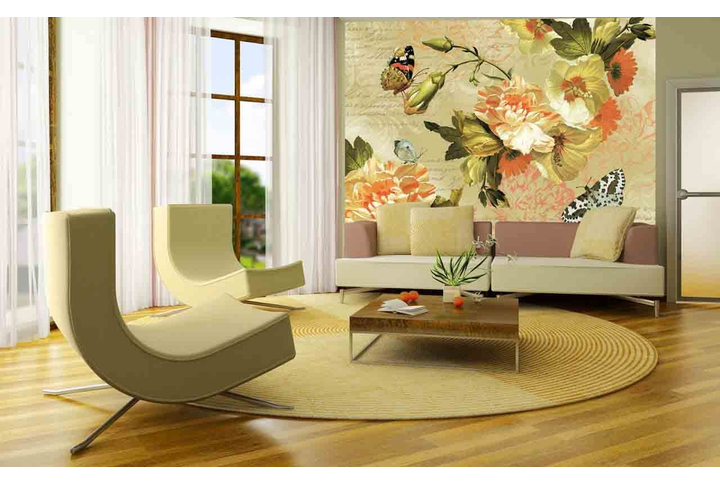 Фотообои «Элегия» в интерьере